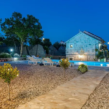 Villa Lugareva With 52 Sqm Private Pool, 4 Bedrooms, 4 Bathrooms, Summer Kitchen, Traditional Environment, Playground *