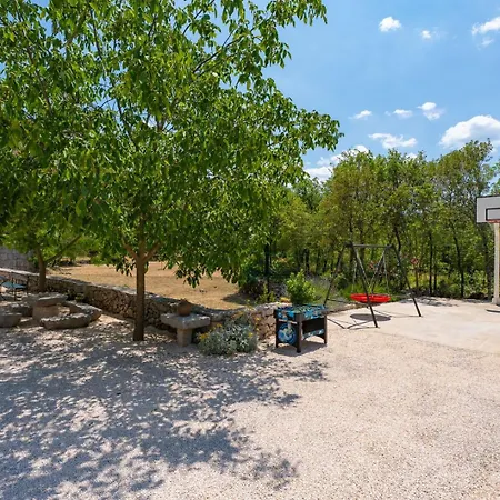 Lugareva With 52 Sqm Private Pool, 4 Bedrooms, 4 Bathrooms, Summer Kitchen, Traditional Environment, Playground Villa