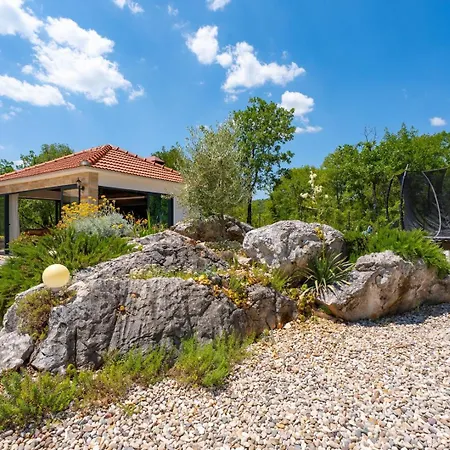 Villa Lugareva With 52 Sqm Private Pool, 4 Bedrooms, 4 Bathrooms, Summer Kitchen, Traditional Environment, Playground Makarska
